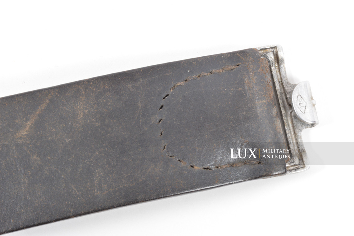 Rare cuir de ceinturon précoce SS-VT, « RZM 48/40 SS » - photo 7