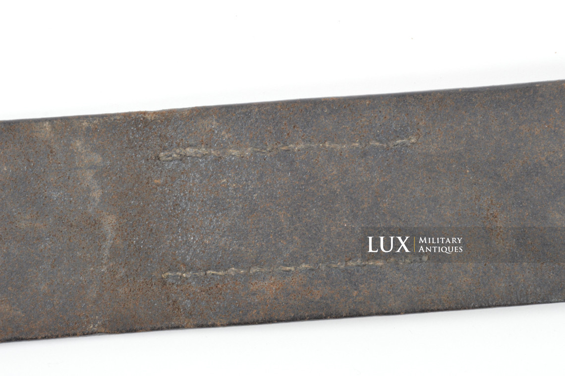 Rare cuir de ceinturon précoce SS-VT, « RZM 48/40 SS » - photo 12