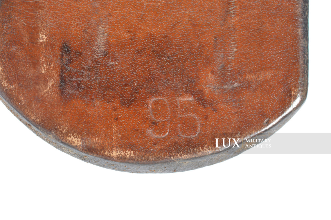 Rare cuir de ceinturon précoce SS-VT, « RZM 48/40 SS » - photo 17