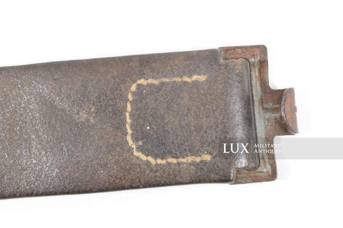 Cuir de ceinturon Heer / Waffen-SS milieu de guerre - photo 7