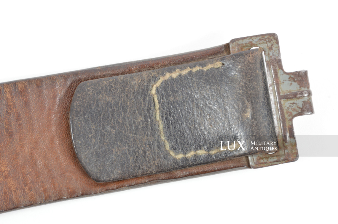 Cuir de ceinturon Heer / Waffen-SS milieu de guerre - photo 8