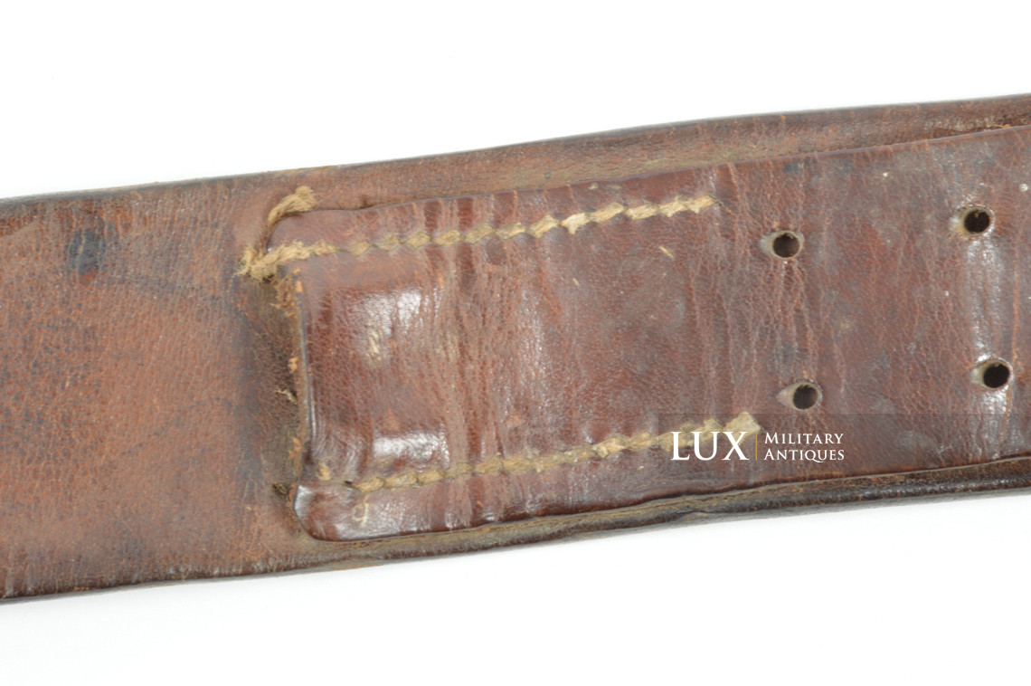 Cuir de ceinturon Heer / Waffen-SS milieu de guerre - photo 12