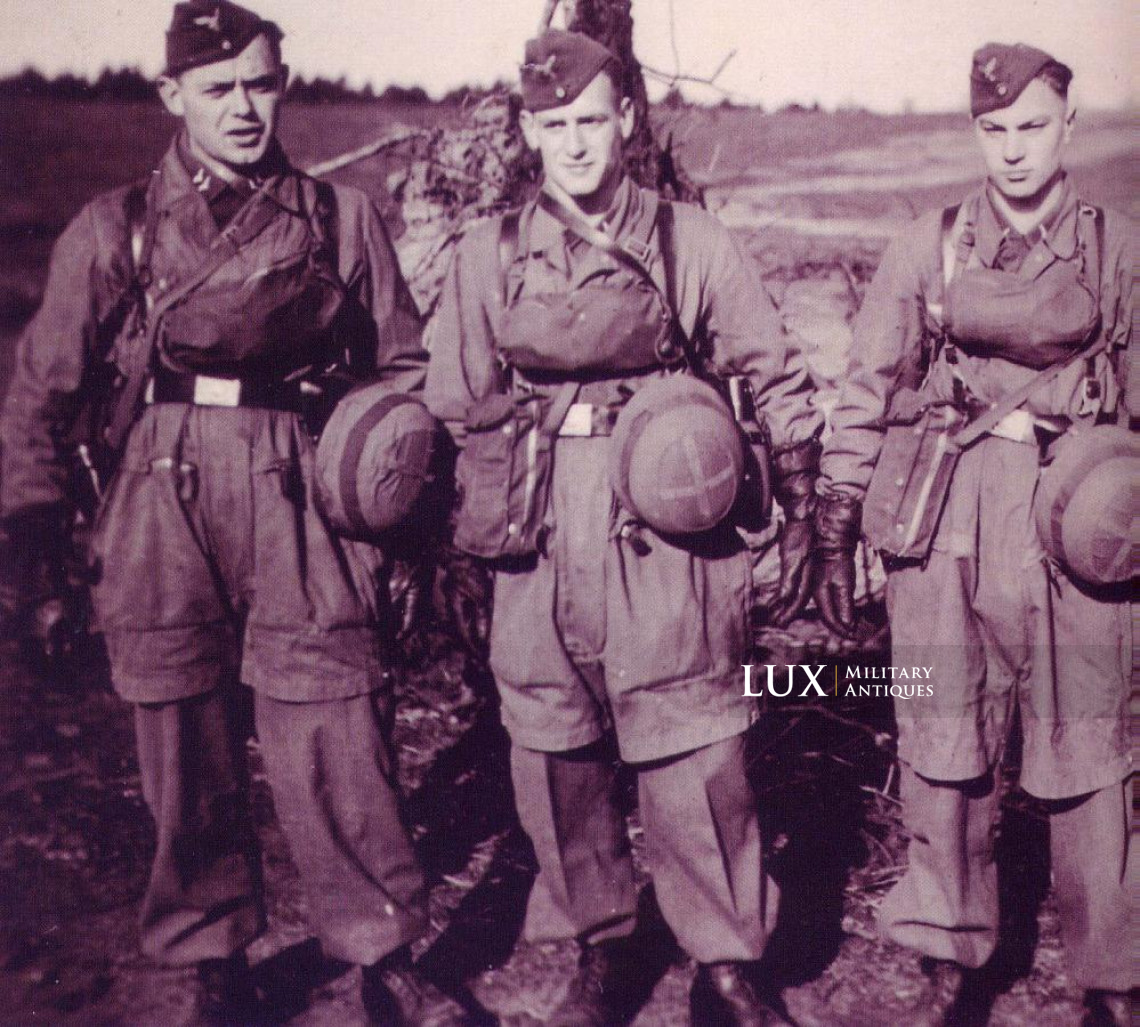 Rare sacoche médicale de parachutiste allemand - photo 8