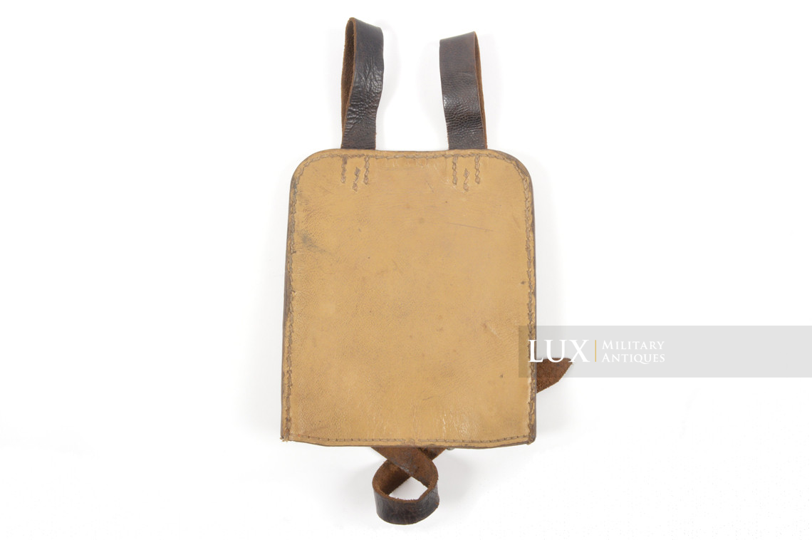 Porte pelle allemand fin de guerre en carton pressé jaune sable, « jWa 4 » - photo 14