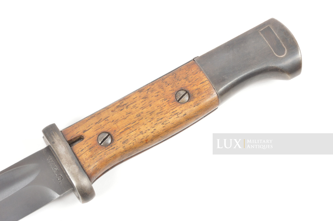 Baïonnette allemande 98k précoce, « W.K.C. 1937 » - photo 14