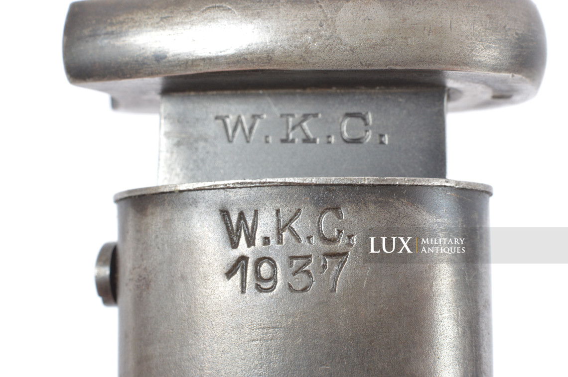 Baïonnette allemande 98k précoce, « W.K.C. 1937 » - photo 25