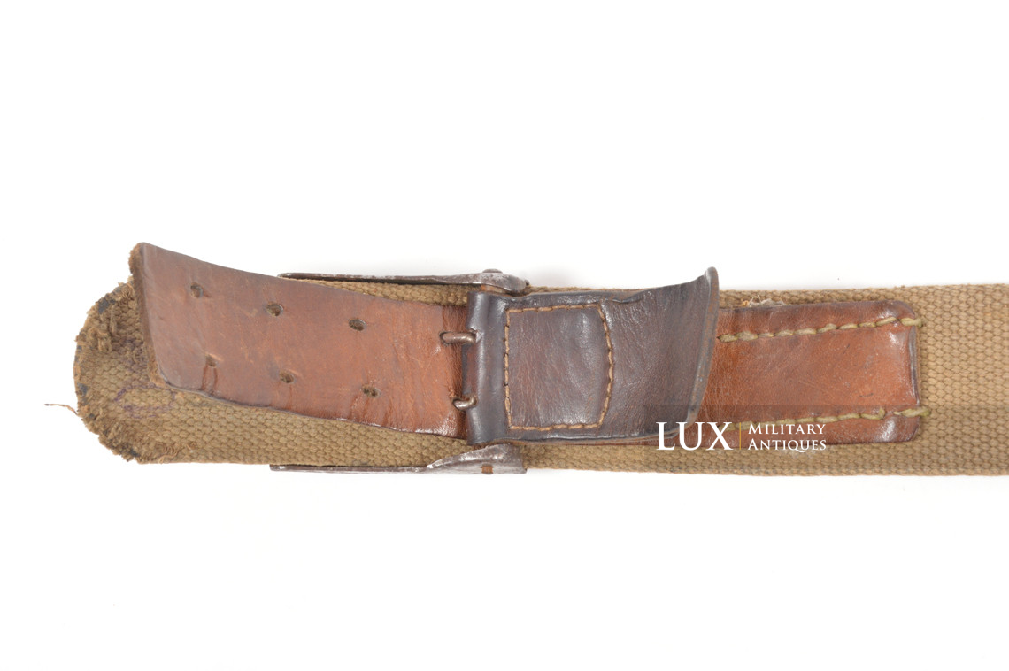 Heer tropical EM's combat belt and buckle set, « NOELLE & HUECK 1940 » - photo 9