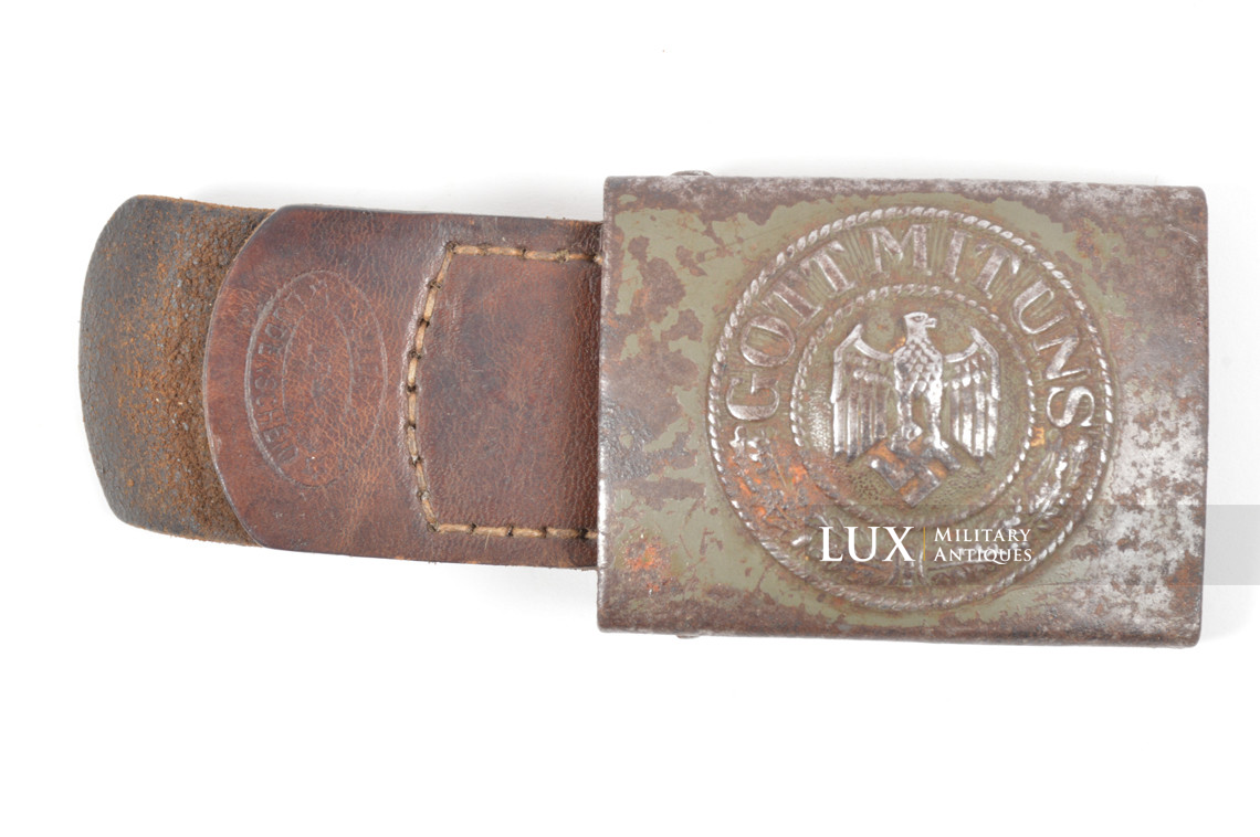 Heer tropical EM's combat belt and buckle set, « NOELLE & HUECK 1940 » - photo 15