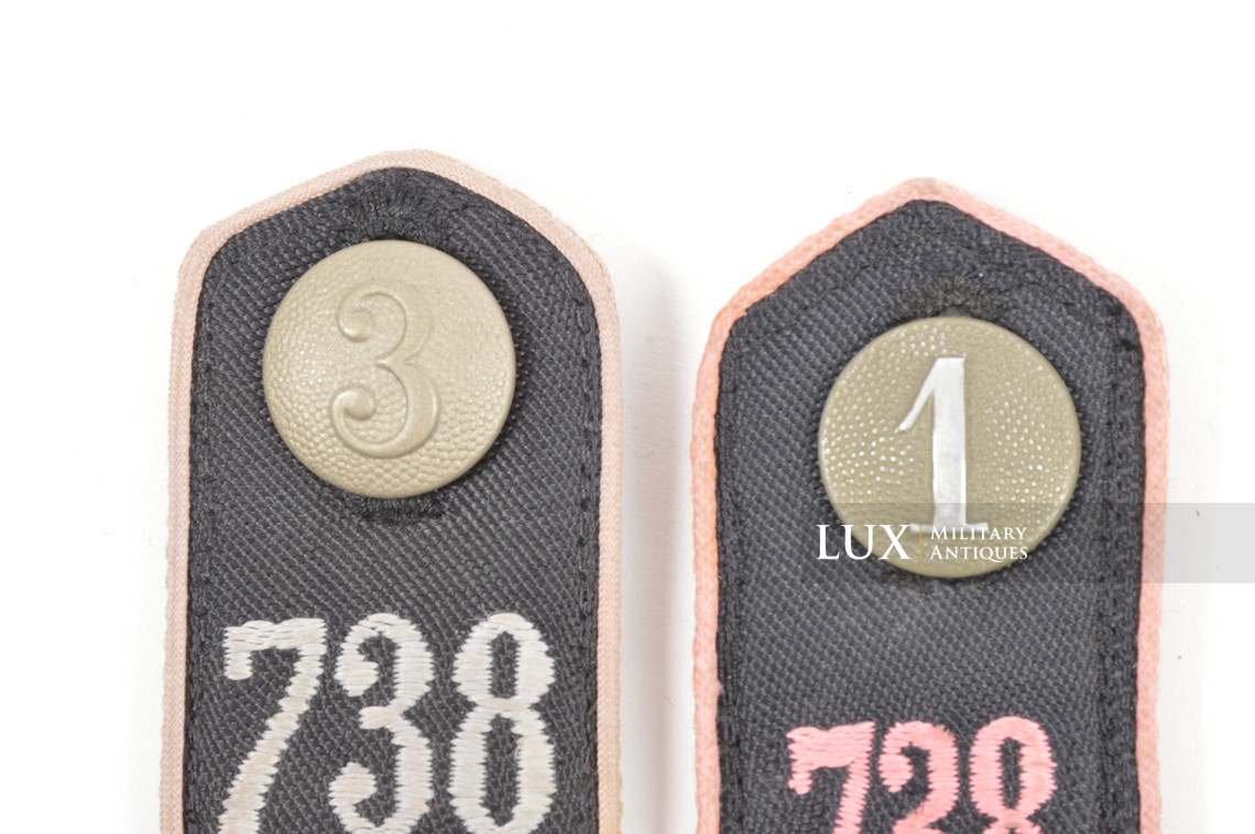Epaulettes Hitlerjugend, « 738 / Strassburg » - photo 7