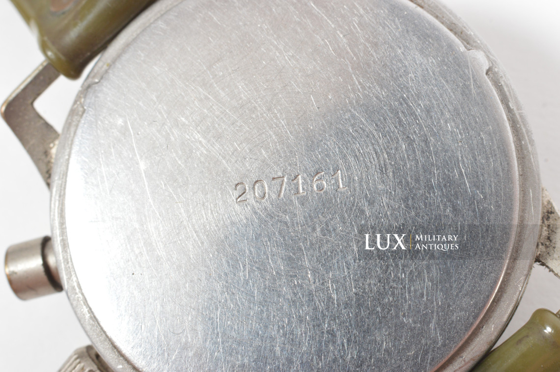 Rare montre chronographe de la Luftwaffe, « GLASHÜTTE » - photo 22