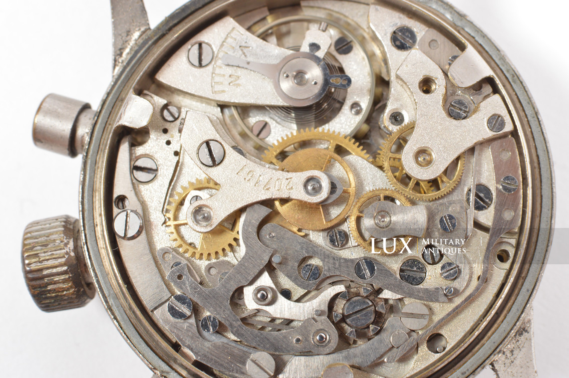 Rare montre chronographe de la Luftwaffe, « GLASHÜTTE » - photo 27