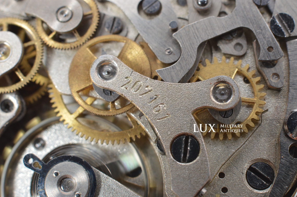 Rare montre chronographe de la Luftwaffe, « GLASHÜTTE » - photo 28