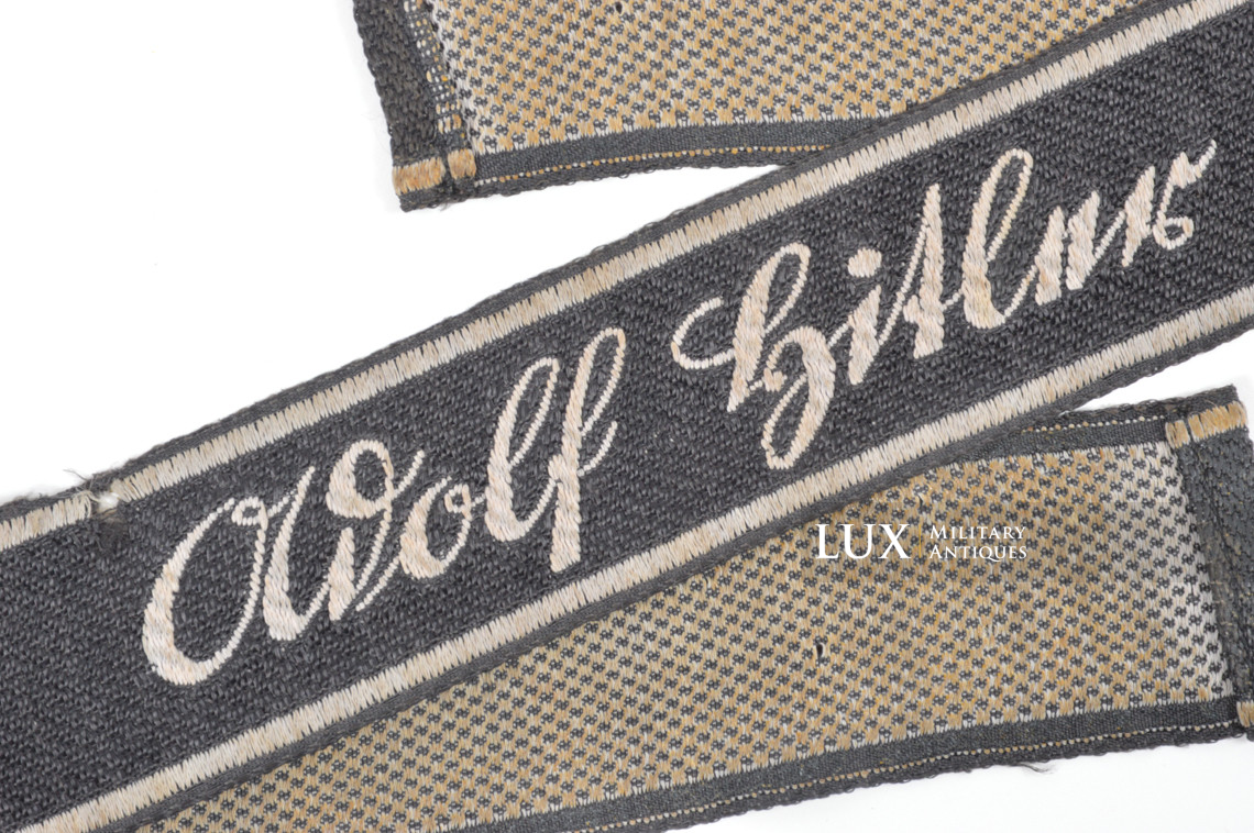 Waffen-SS Adolf Hitler cufftitle, « Stavelot - Ardennes » - photo 7