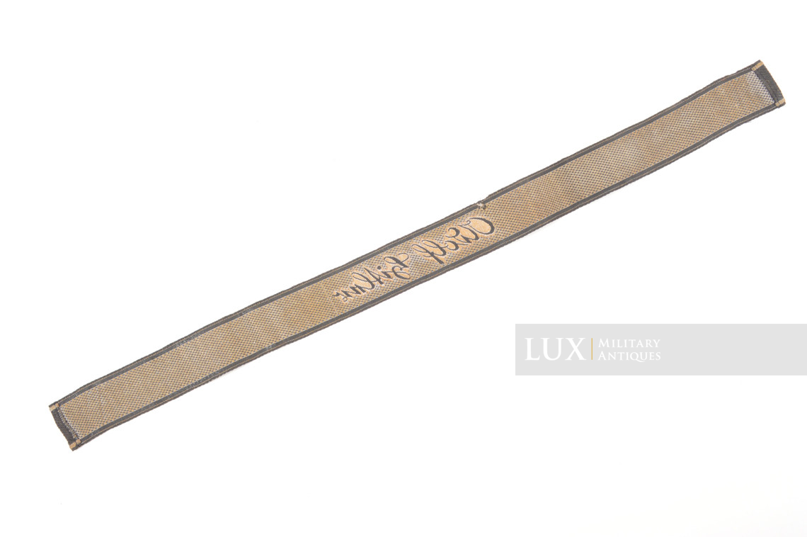 Waffen-SS Adolf Hitler cufftitle, « Stavelot - Ardennes » - photo 14