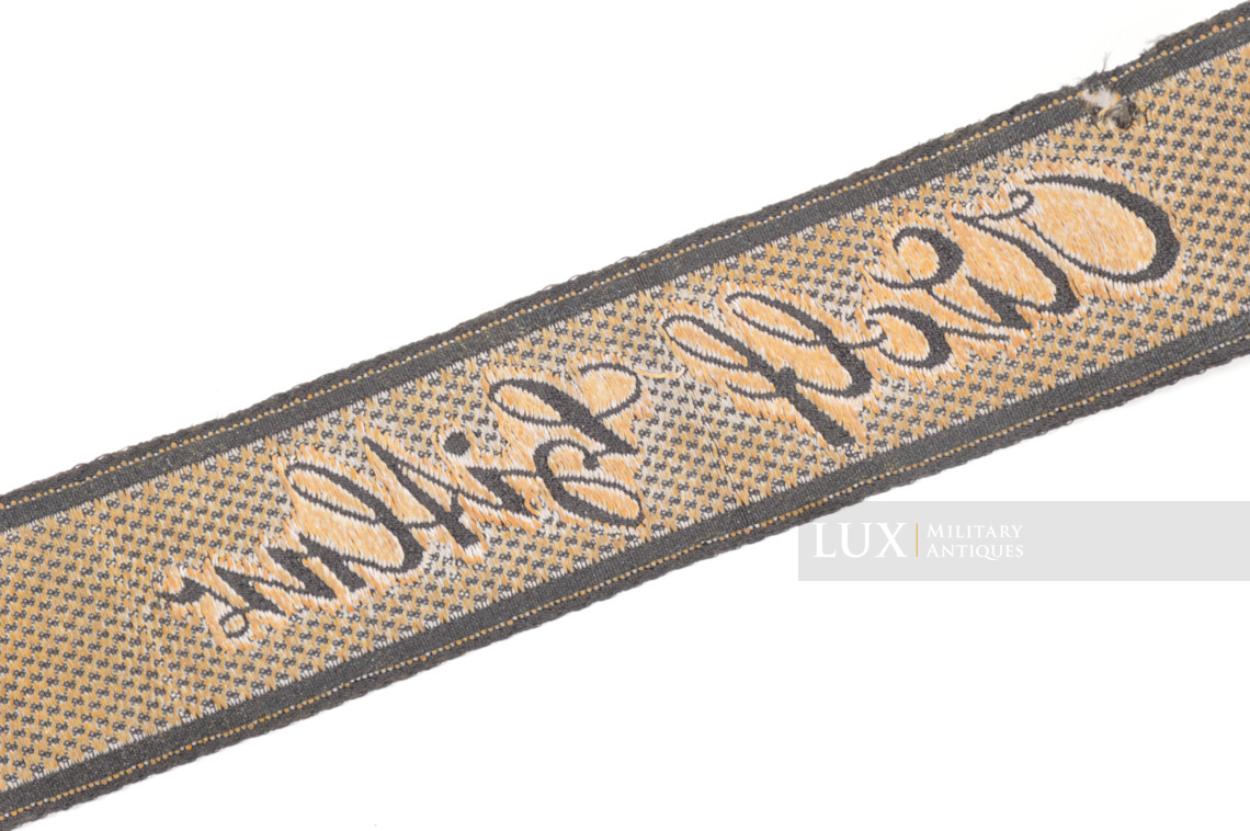 Waffen-SS Adolf Hitler cufftitle, « Stavelot - Ardennes » - photo 15