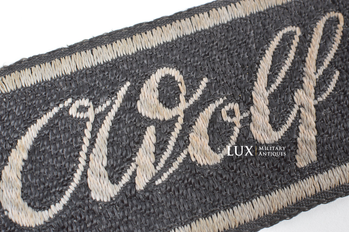 Waffen-SS Adolf Hitler cufftitle, « Stavelot - Ardennes » - photo 10
