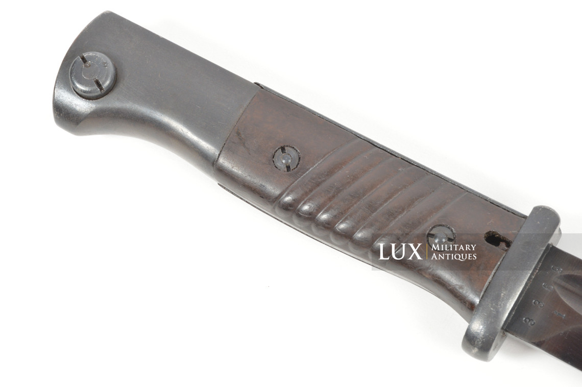 Baïonnette allemande 98k précoce, « GEBR. HELLER 1939 » - photo 10
