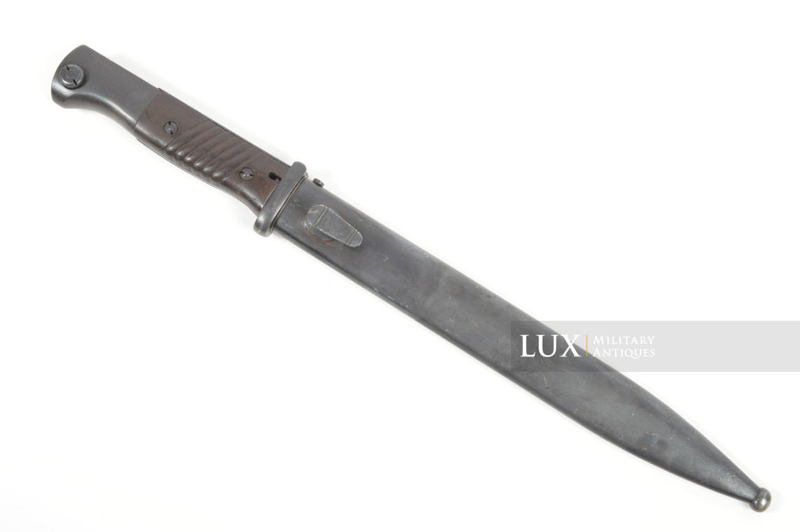 Baïonnette allemande 98k précoce, « GEBR. HELLER 1939 » - photo 7