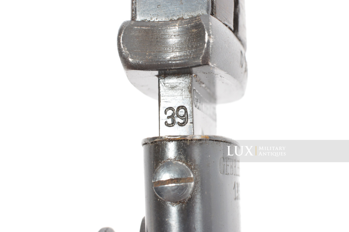 Baïonnette allemande 98k précoce, « GEBR. HELLER 1939 » - photo 25