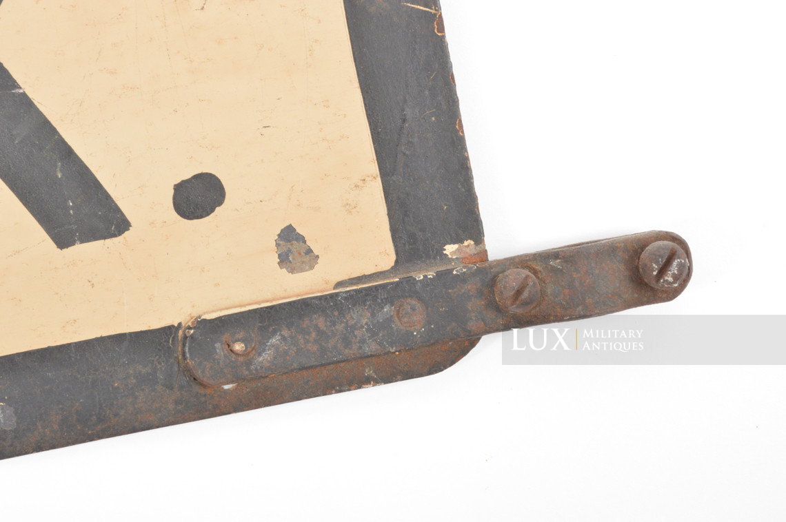 Rare German vehicle pennant, « HEERESSTREIFE / AOK » - photo 10