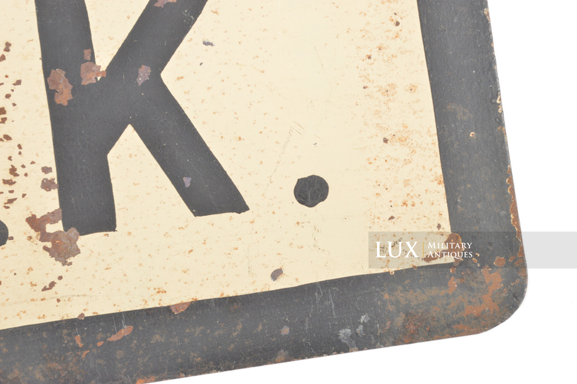 Rare German vehicle pennant, « HEERESSTREIFE / AOK » - photo 22