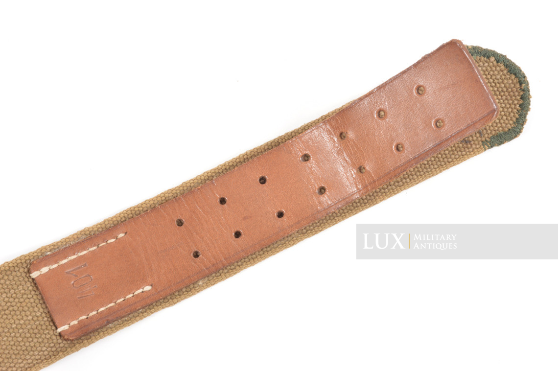 Unissued German Heer / Luftwaffe Tropical EM's combat web belt - photo 12