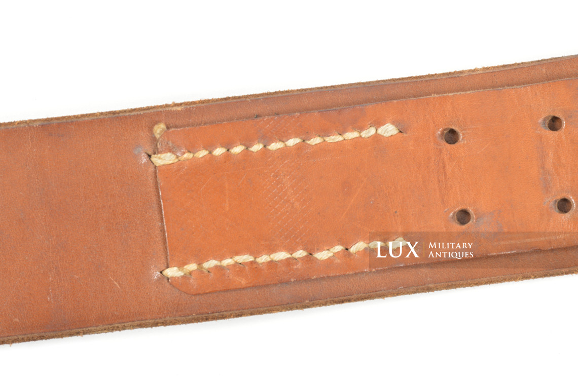 Cuir de ceinturon fin de guerre, « RBNr » - photo 12