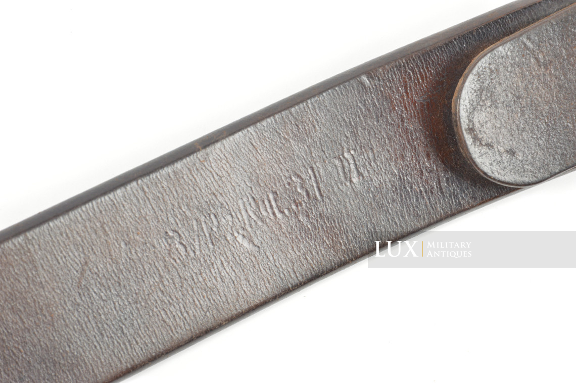 Early Heer Panzer combat service belt, « 8.Pz.Rgt.31 II » - photo 9