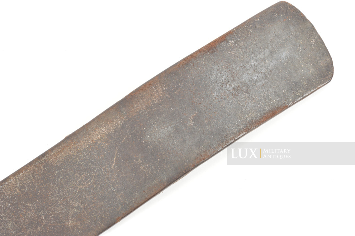 Early Luftwaffe chocolate brown combat service belt, unit marked « FLAK » - photo 17