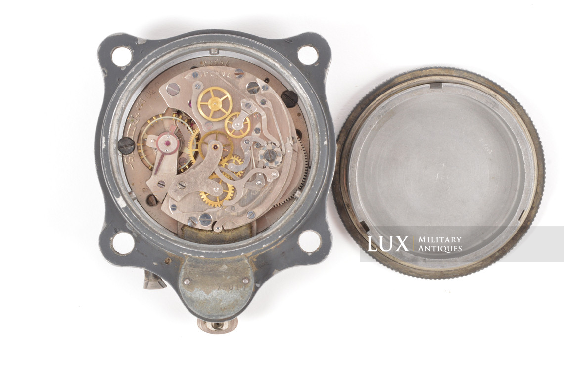 German Luftwaffe cockpit chronograph, « Junghans » - photo 12
