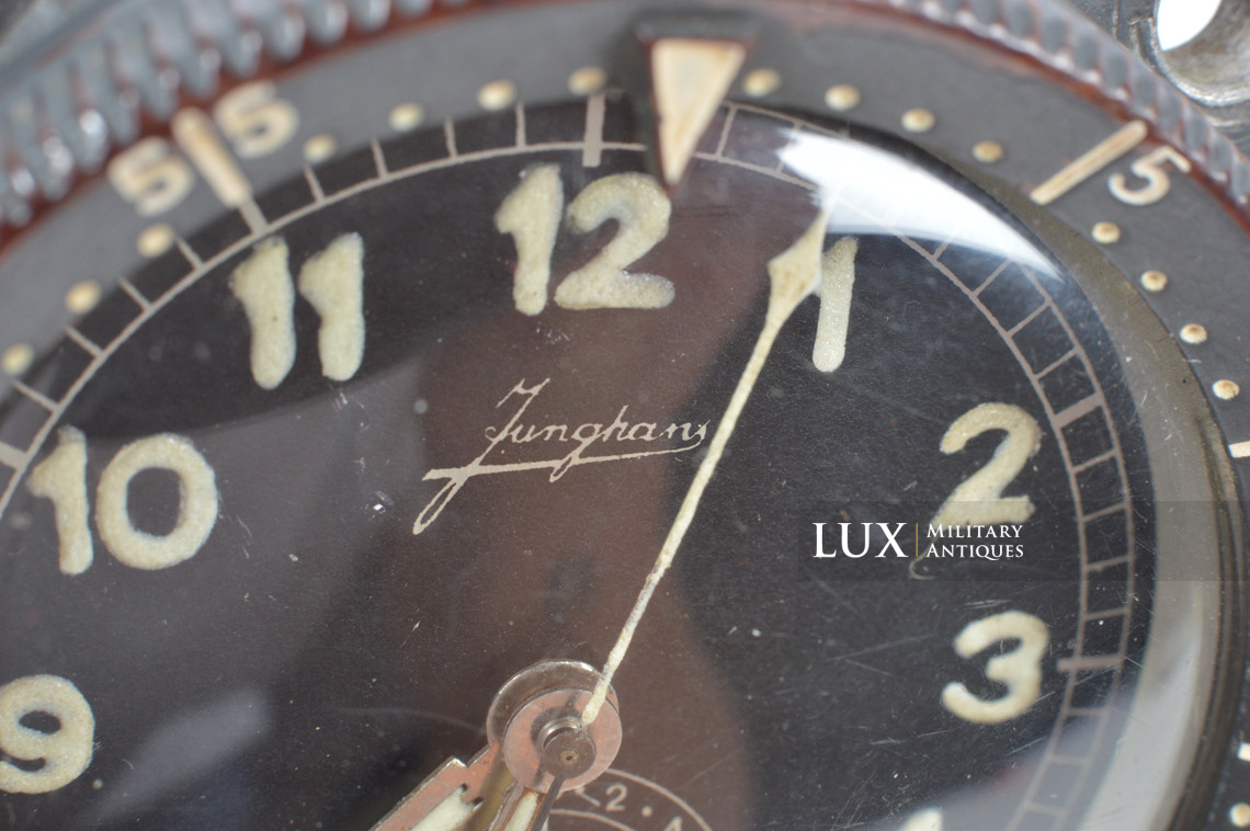 German Luftwaffe cockpit chronograph, « Junghans » - photo 16
