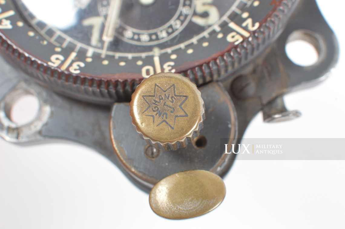German Luftwaffe cockpit chronograph, « Junghans » - photo 17