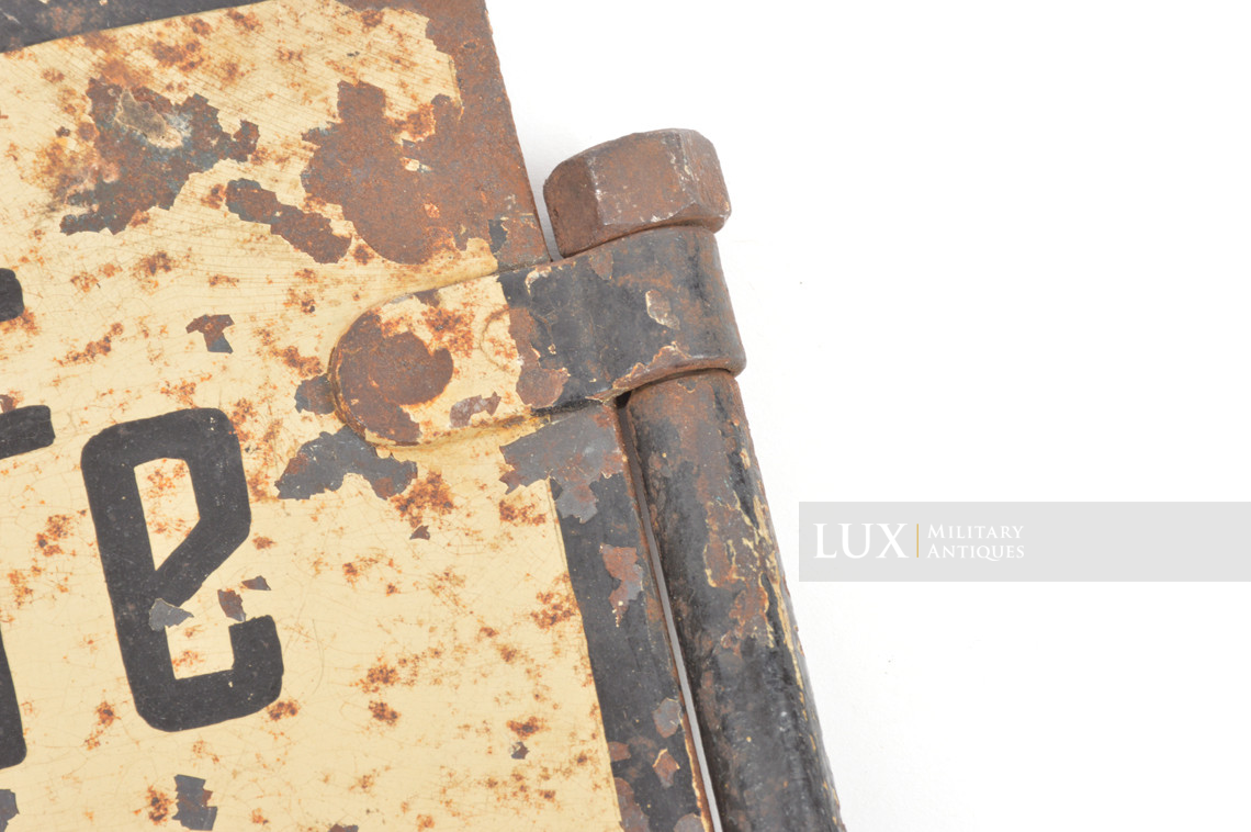 Rare German vehicle pennant, « HEERESSTREIFE / AOK » - photo 23