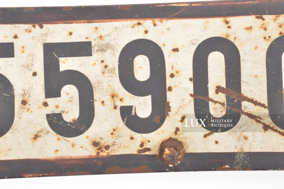 German vehicle license plate, « heavy truck » - photo 9