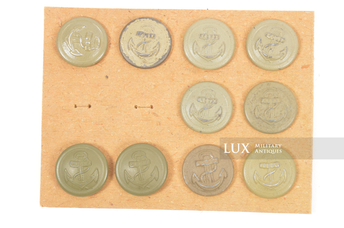 Lot de boutons Kriegsmarine - photo 12