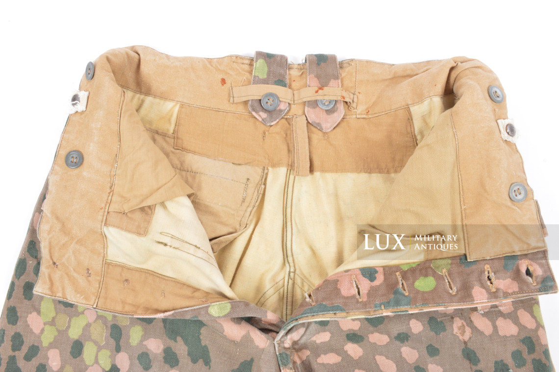 Waffen-SS M44 dot pattern camouflage trousers, « smooth cotton » - photo 33