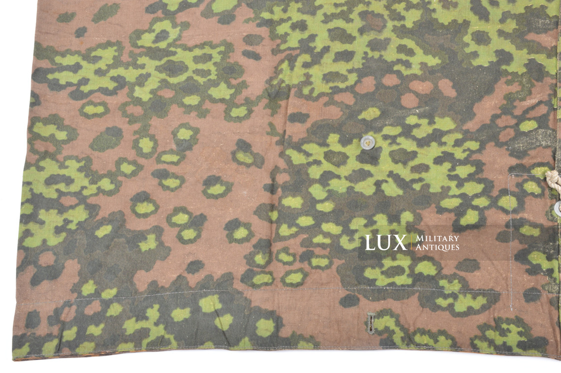 Late-war Waffen-SS camouflage shelter quarter / poncho, « Oakleaf A » - photo 16