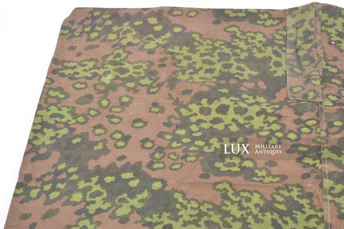 Late-war Waffen-SS camouflage shelter quarter / poncho, « Oakleaf A » - photo 17
