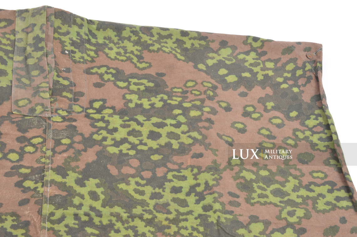 Late-war Waffen-SS camouflage shelter quarter / poncho, « Oakleaf A » - photo 18