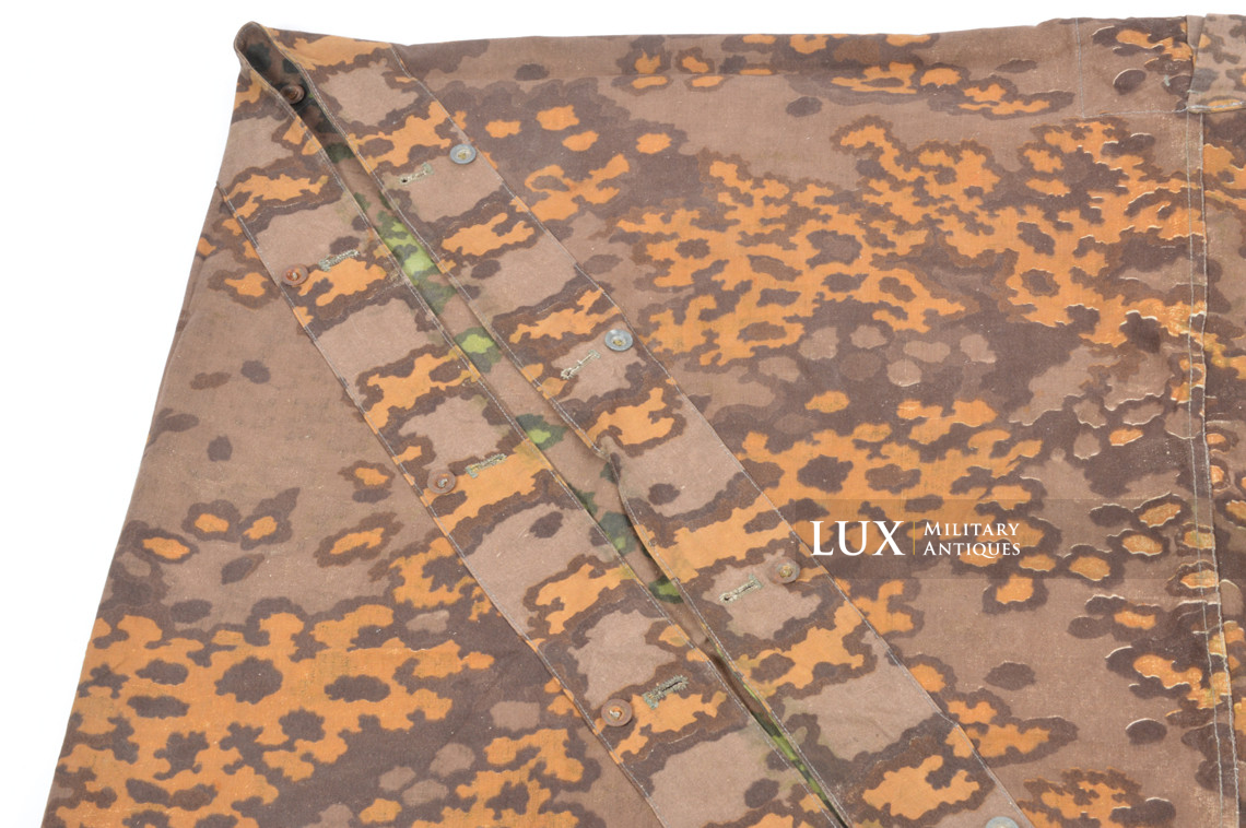 Late-war Waffen-SS camouflage shelter quarter / poncho, « Oakleaf A » - photo 23