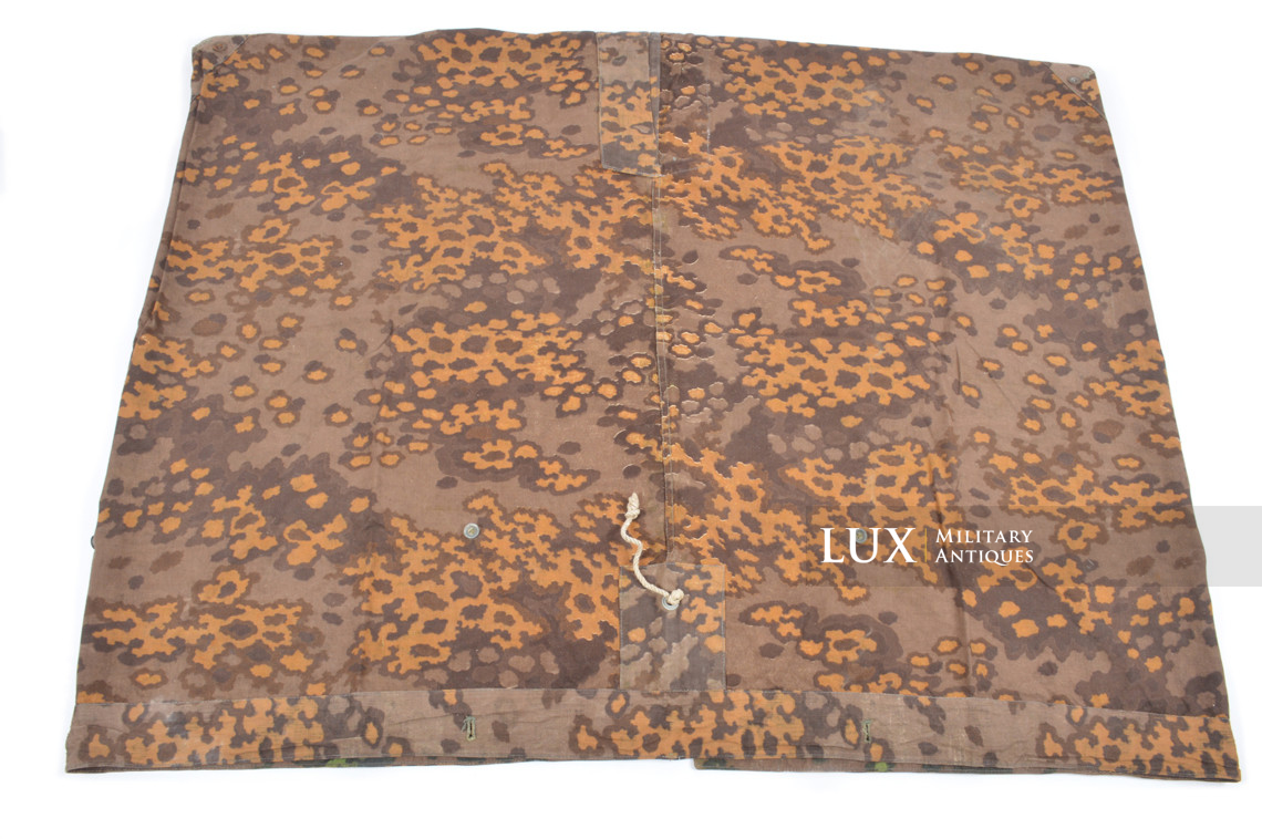 Late-war Waffen-SS camouflage shelter quarter / poncho, « Oakleaf A » - photo 27