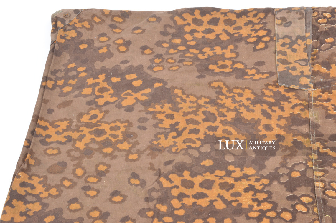 Late-war Waffen-SS camouflage shelter quarter / poncho, « Oakleaf A » - photo 29