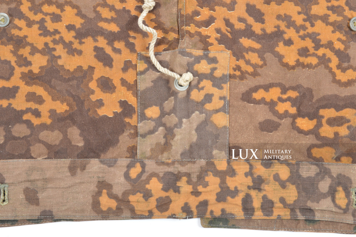 Late-war Waffen-SS camouflage shelter quarter / poncho, « Oakleaf A » - photo 32