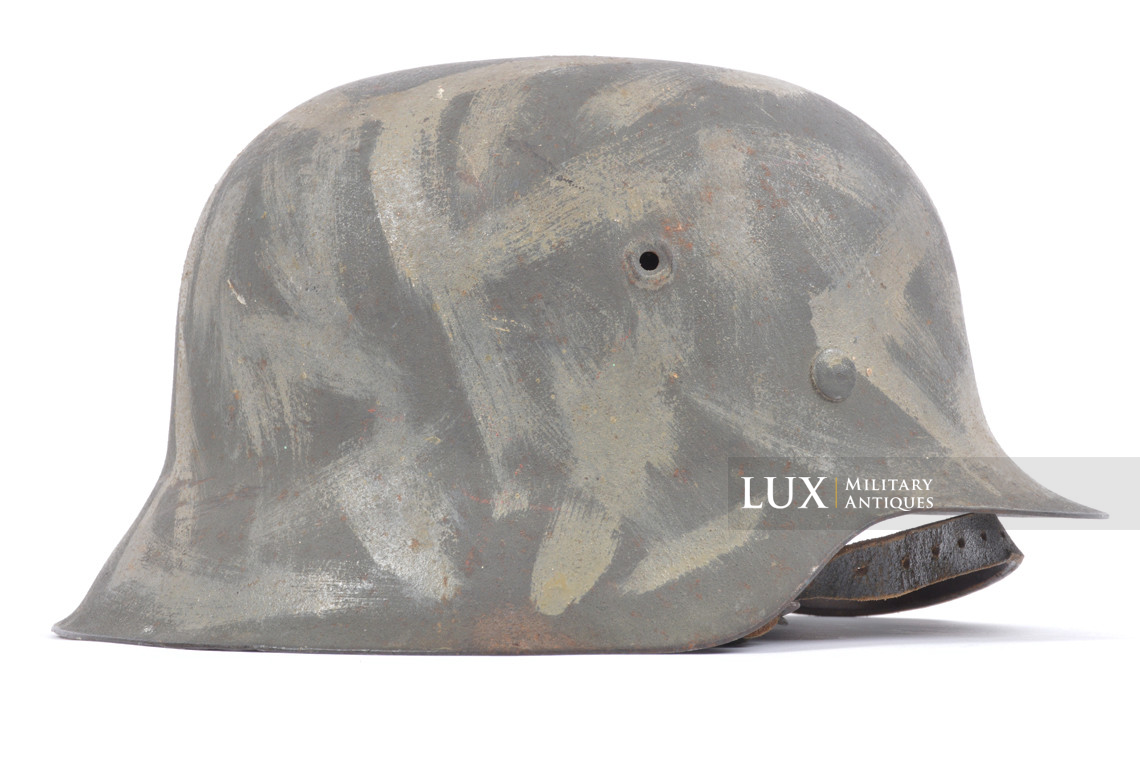 M42 green textured camouflage combat helmet, « Kustenartillerie » - photo 11