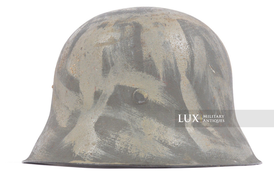 M42 green textured camouflage combat helmet, « Kustenartillerie » - photo 12