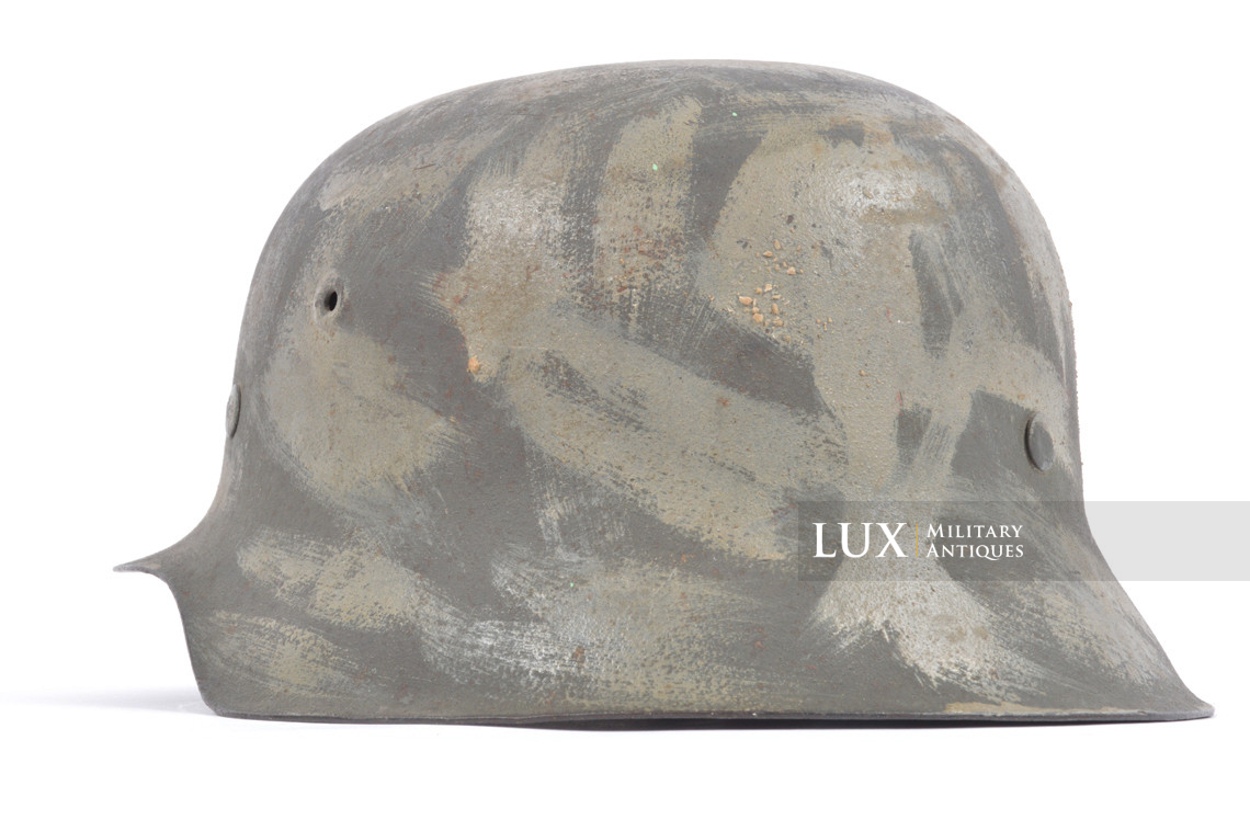 M42 green textured camouflage combat helmet, « Kustenartillerie » - photo 13