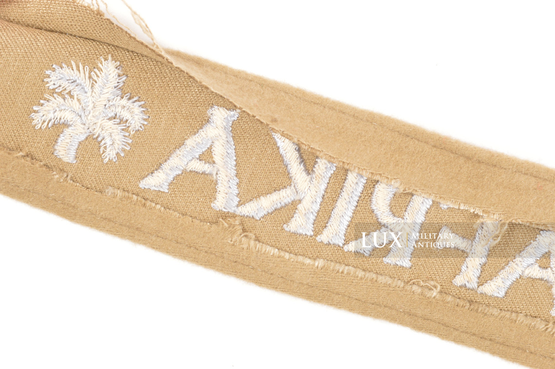 German « AFRIKA » campaign cufftitle - photo 14