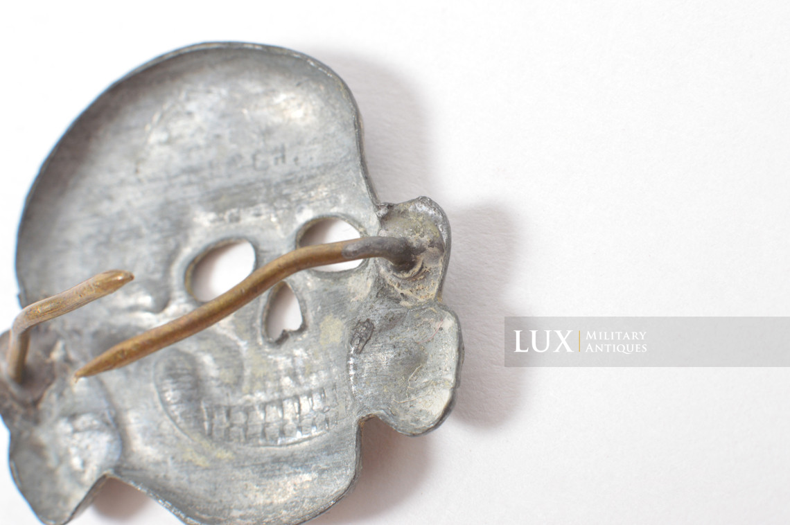 Tête de mort Waffen-SS de casquette, « Ges. Gesch » - photo 10