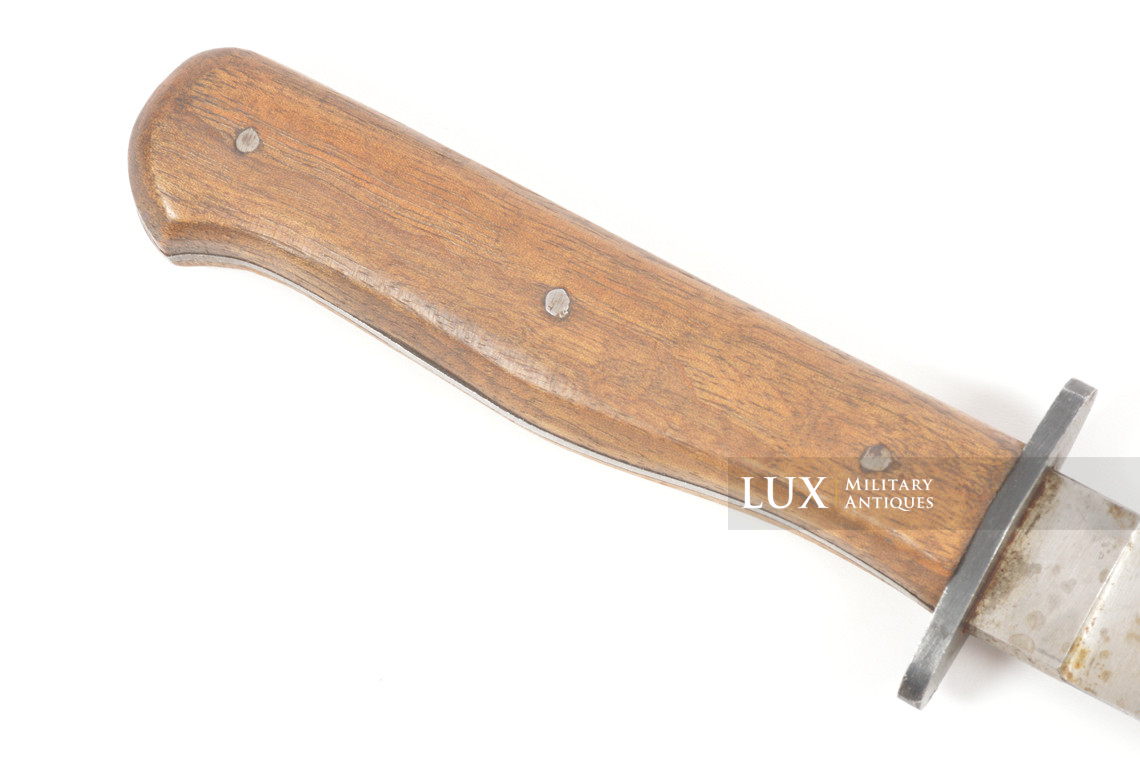 German Heer / Waffen-SS combat fighting knife, « Bowie blade » - photo 11