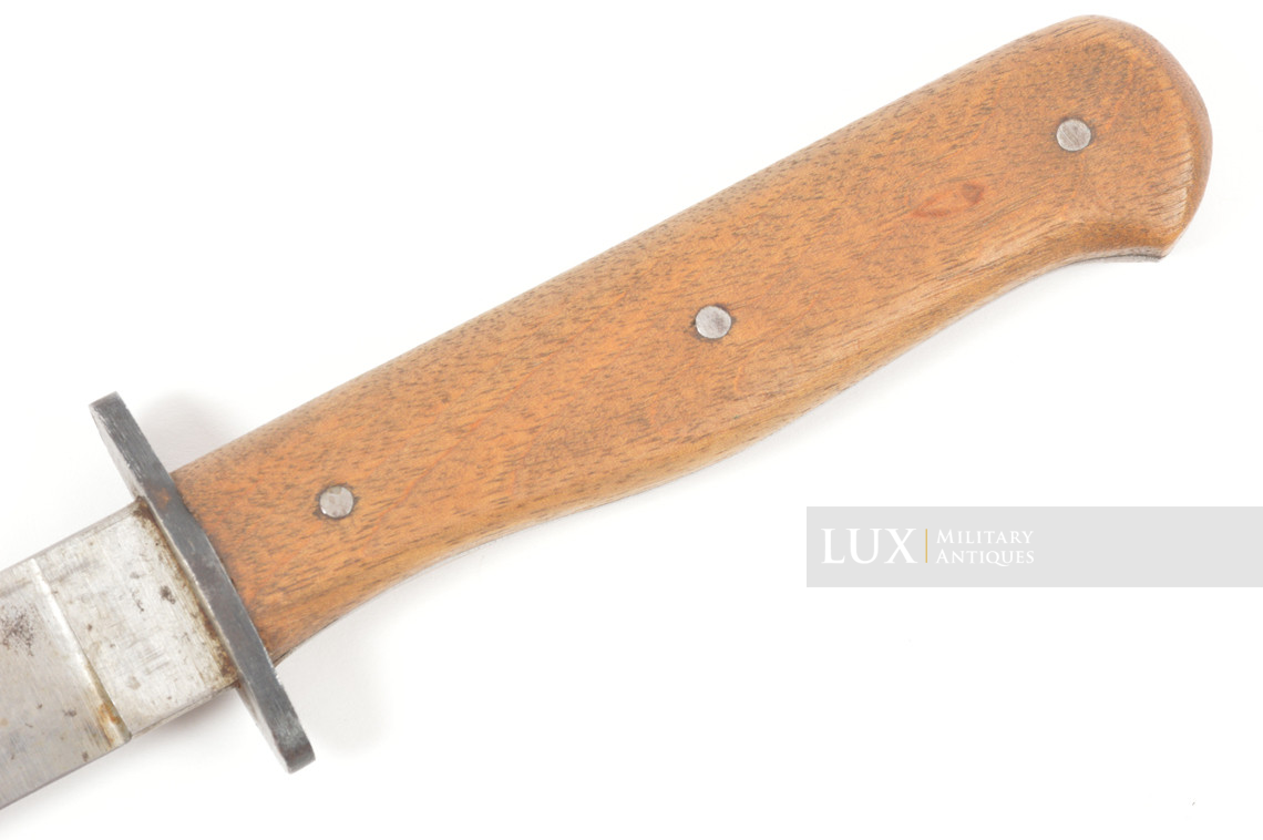 German Heer / Waffen-SS combat fighting knife, « Bowie blade » - photo 14